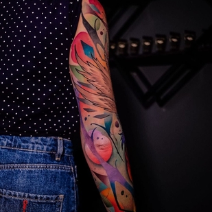 Femenino Color Neo-tradicional tatuaje #39830 | Tattoo Artist Victor Rassadniy