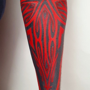 Masculino Negro Ornamental tatuaje en Antebrazo #40236 | Tattoo Artist ILYA CASCAD