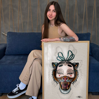 Artista del tatuaje Alina MNK 