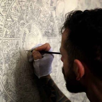 Artista del tatuaje Yoni Zilber