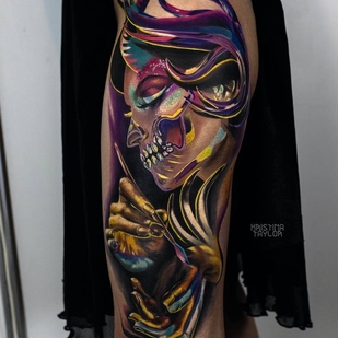 Color Realismo tatuaje #31290 | Tattoo Artist Kristina Taylor