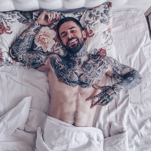 🔥 Fotos sensuales, portafolio de modelo  #31332 Modelo de tatuajes Leo 