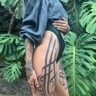 🔥 Fotos sensuales, portafolio de modelo  #55329 Modelo de tatuajes Atash
