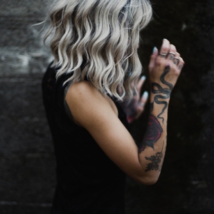 🔥 Fotos sensuales, portafolio de modelo  #70546 Modelo de tatuajes Maria Blade