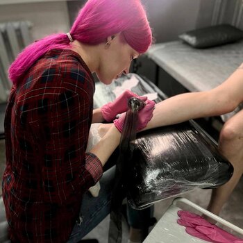 Artista del tatuaje Sofya Spasennikova