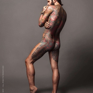 🔥 Fotos sensuales, portafolio de modelo  #21906 Modelo de tatuajes Brett David
