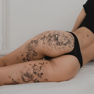 Femenino Negro  tatuaje #36980 | Tattoo Artist Tritoan Ly