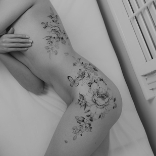 Femenino Negro  tatuaje #36981 | Tattoo Artist Tritoan Ly