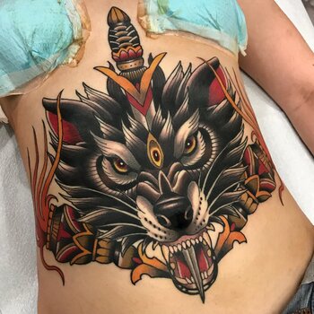 Artista del tatuaje James Cumberland