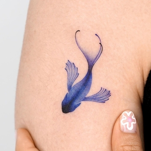 Femenino Color Miniatura tatuaje en Hombro #56883 | Tattoo Artist Choi Yun