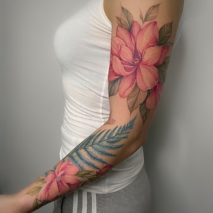 Femenino Color Botánico tatuaje #56940 | Tattoo Artist Olga Kotova