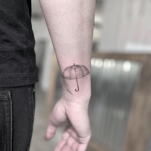 Masculino Negro Miniatura tatuaje en Antebrazo #57613 | Tattoo Artist So Yeon Kim