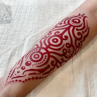 Femenino Color Ornamental tatuaje en Antebrazo #72211 | Tattoo Artist Ioann Leo ( LEO-VAN )