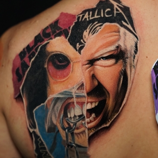 Masculino  Estilo del Autor tatuaje en Hombro #72468 | Tattoo Artist Bruno Perdiz