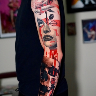 Masculino  Vanguardista tatuaje en Manga #72475 | Tattoo Artist Bruno Perdiz