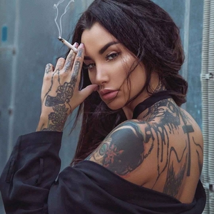 🔥 Fotos sensuales, portafolio de modelo  #12622 Modelo de tatuajes Angelica Anderson