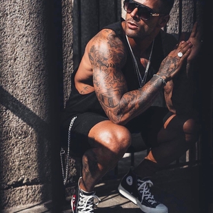 🔥 Fotos sensuales, portafolio de modelo  #24026 Modelo de tatuajes Leon Scott