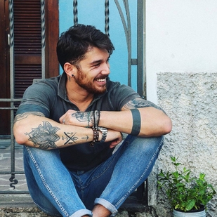 🔥 Fotos sensuales, portafolio de modelo  #23990 Modelo de tatuajes Andrea Cerioli