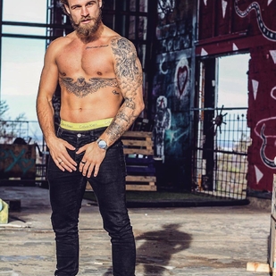 🔥 Fotos sensuales, portafolio de modelo  #23789 Modelo de tatuajes Lennard Wickel