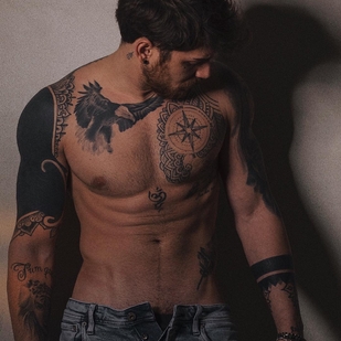 🔥 Fotos sensuales, portafolio de modelo  #23996 Modelo de tatuajes Andrea Cerioli