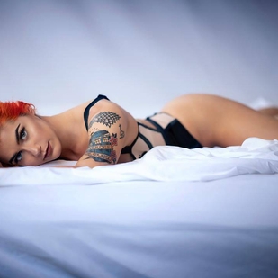 🔥 Fotos sensuales, portafolio de modelo  #23157 Modelo de tatuajes Stark