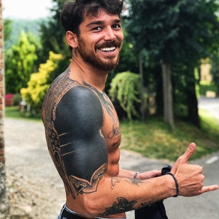 🔥 Fotos sensuales, portafolio de modelo  #24000 Modelo de tatuajes Andrea Cerioli