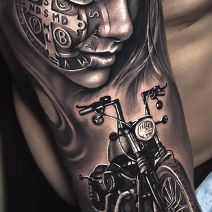 tatuaje #23321 | Tattoo Artist Samurai Standoff