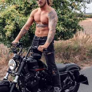 🔥 Fotos sensuales, portafolio de modelo  #23797 Modelo de tatuajes Lennard Wickel