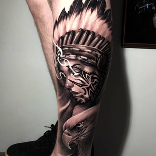 tatuaje #23328 | Tattoo Artist Samurai Standoff