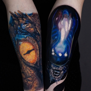 Masculino Color Realismo tatuaje en Antebrazo #42119 | Tattoo Artist Andrey Indigo