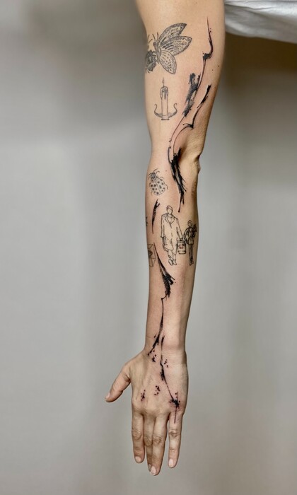 Ideas de Tatuajes # Tattoo Artist Mary Nepostaeva 