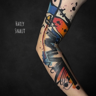 Color Acuarela tatuaje en Manga #73208 | Tattoo Artist Harey Snaut