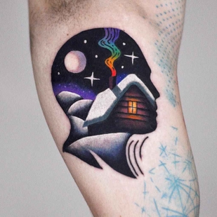 tatuaje #1766 | Tattoo Artist David Cote Peyote