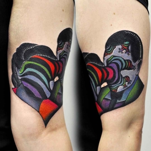 tatuaje #1763 | Tattoo Artist David Cote Peyote