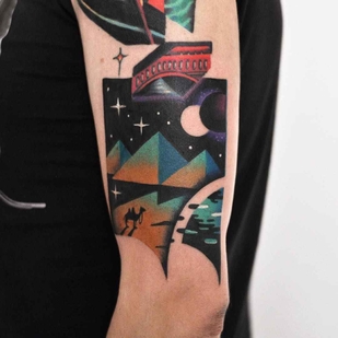 tatuaje #1772 | Tattoo Artist David Cote Peyote