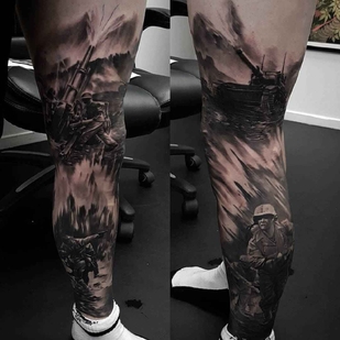 tatuaje #2132 | Tattoo Artist Karl van der Linden