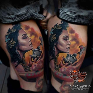 tatuaje #2705 | Tattoo Artist Maya Sapiga