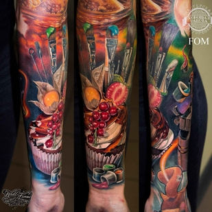 tatuaje #2447 | Tattoo Artist Ilya Fominyh