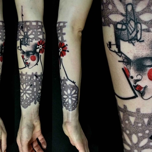 tatuaje #13016 | Tattoo Artist Katarzyna Krutak