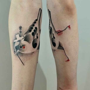 tatuaje #13009 | Tattoo Artist Katarzyna Krutak