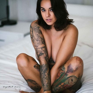 🔥 Fotos sensuales, portafolio de modelo  #13298 Modelo de tatuajes Stephanie Marazzo