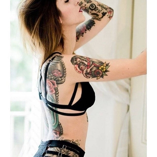 🔥 Fotos sensuales, portafolio de modelo  #24511 Modelo de tatuajes Andrea