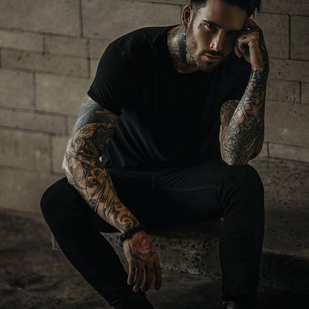 🔥 Fotos sensuales, portafolio de modelo  #25224 Modelo de tatuajes Ian Elkins