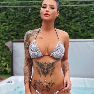 🔥 Fotos sensuales, portafolio de modelo  #24825 Modelo de tatuajes Noemi Bazinet