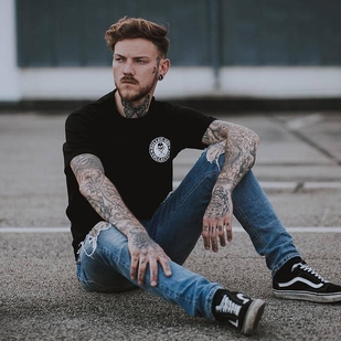 🔥 Fotos sensuales, portafolio de modelo  #24528 Modelo de tatuajes Stefan Kaerger