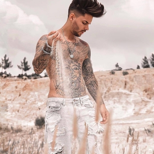 🔥 Fotos sensuales, portafolio de modelo  #24403 Modelo de tatuajes Gonçalo Olivier