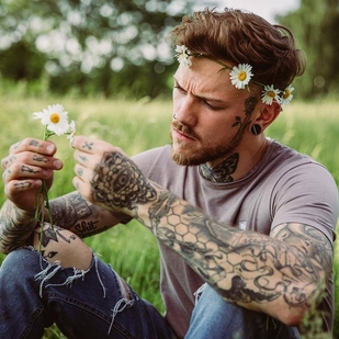 🔥 Fotos sensuales, portafolio de modelo  #24531 Modelo de tatuajes Stefan Kaerger