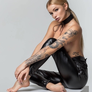 🔥 Fotos sensuales, portafolio de modelo  #24561 Modelo de tatuajes Liza Vdovina