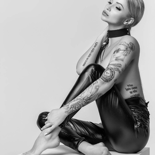 🔥 Fotos sensuales, portafolio de modelo  #24566 Modelo de tatuajes Liza Vdovina