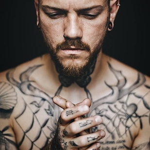 🔥 Fotos sensuales, portafolio de modelo  #24536 Modelo de tatuajes Stefan Kaerger